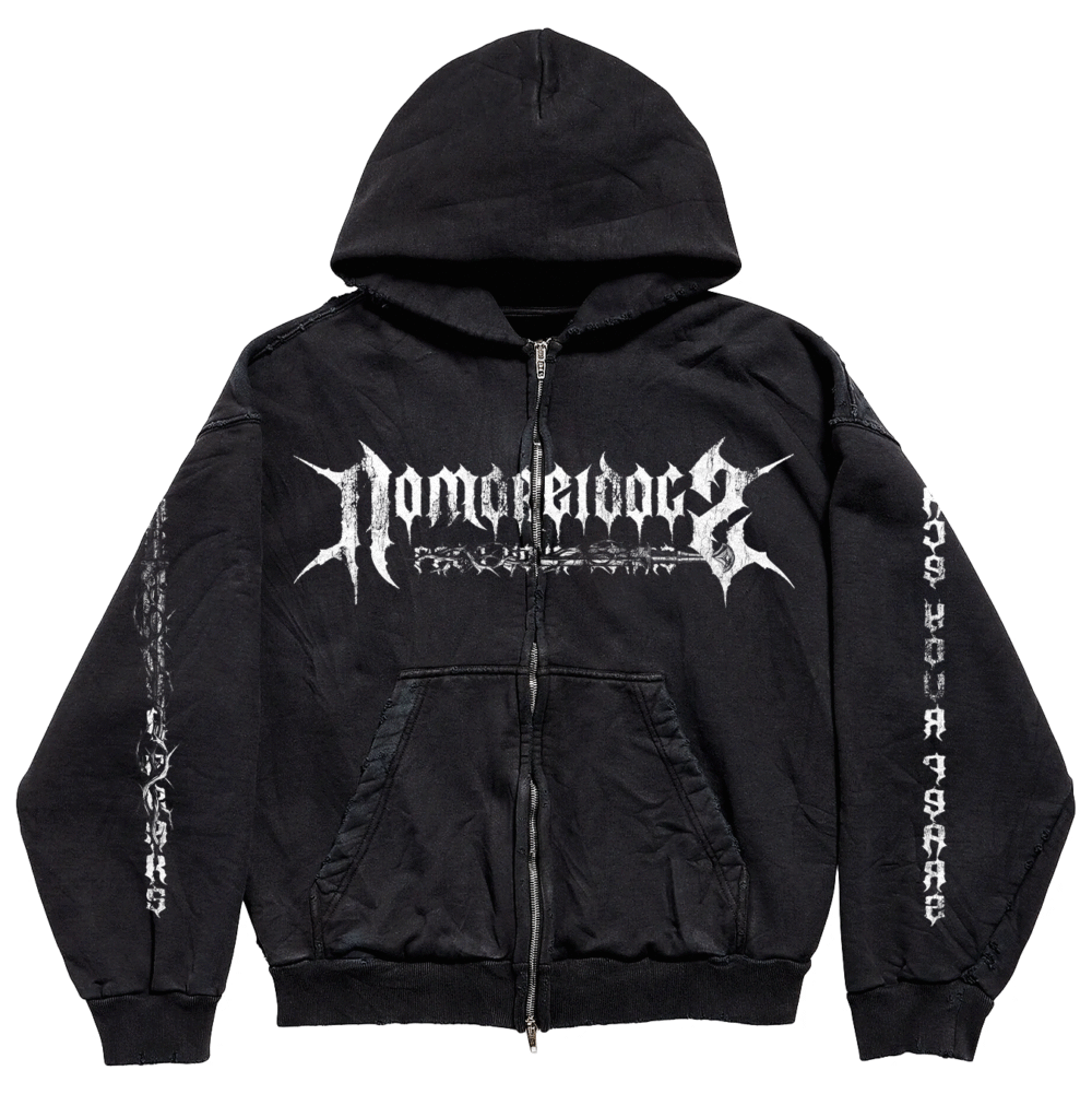 FACE YOUR FEARS ZIP-UP HOODIE